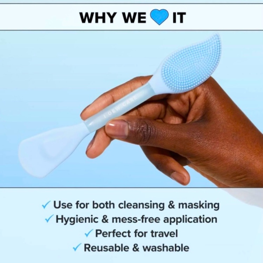 I Dew Care 2 in 1 Silicone Mask Brush - Picture 3 of 8
